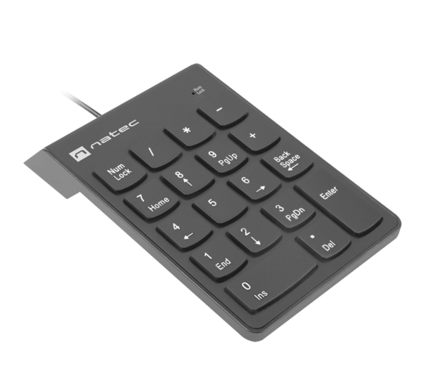Natec GOBY 2 KLAWIATURA NUMERYCZNA USB CZARNA - 1470217 - zdjęcie 5